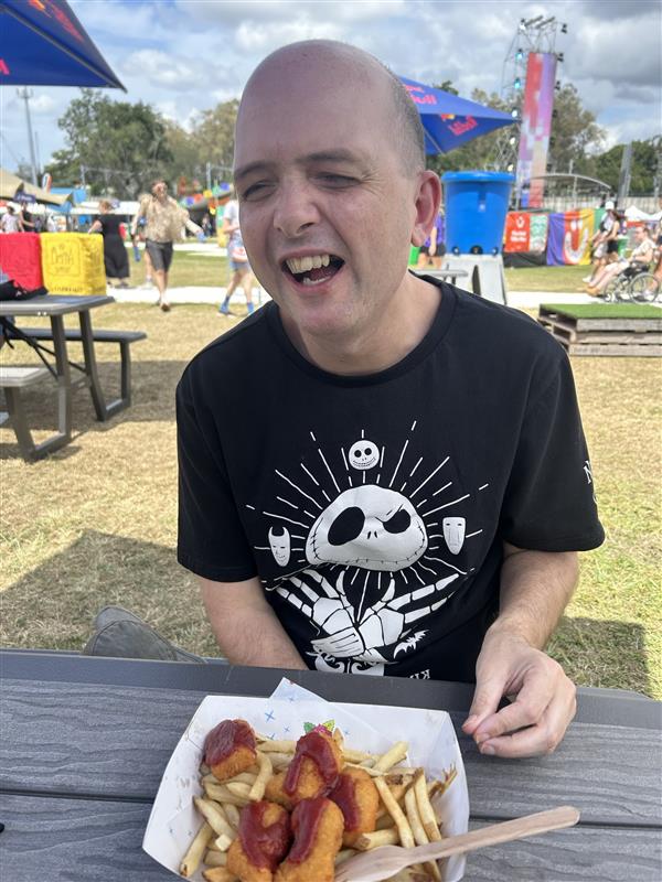 Steven at Ability Fest