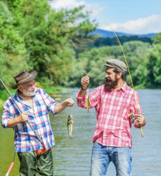 Two Man Fishing — Disability Support Services in Robina, QLD