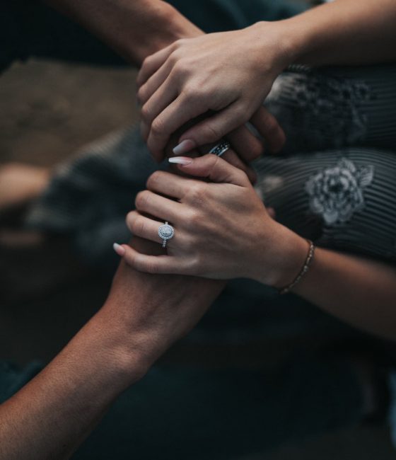 Woman Holding Man's Hands — Disability Support Services in Coffs Harbour, NSW