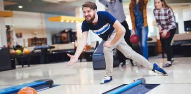 Bowling happy — Disability Support Services in Robina, QLD